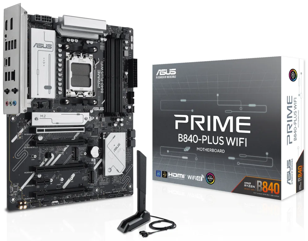 Placa Base Asus Prime B840-PLUS WIFI Socket AM5/ DDR5/ PCIe 4.0