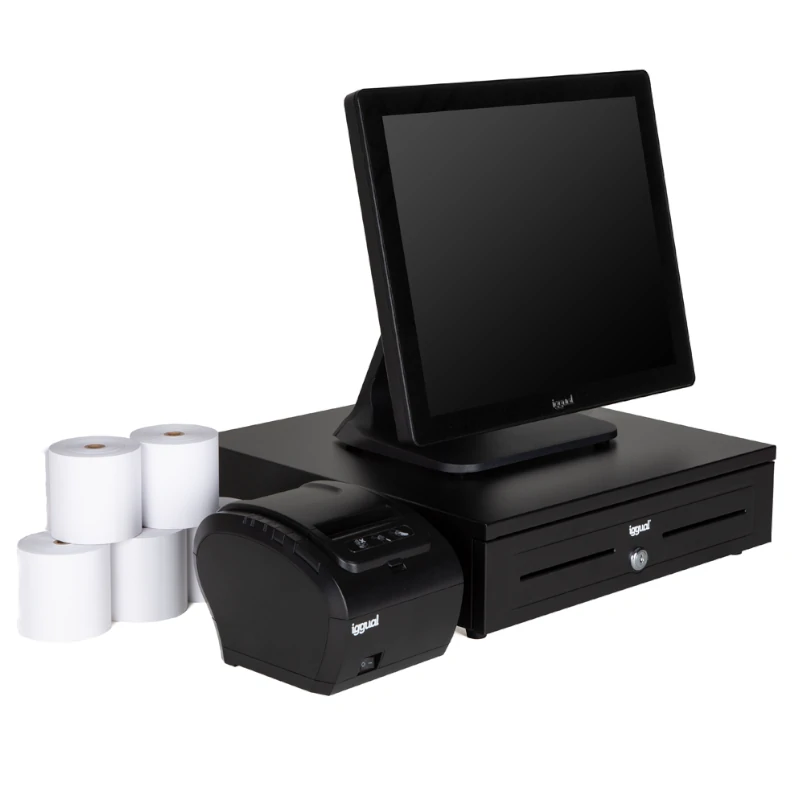 iggual Pack completo TPV 17 N100 TP8002 IRON-HD