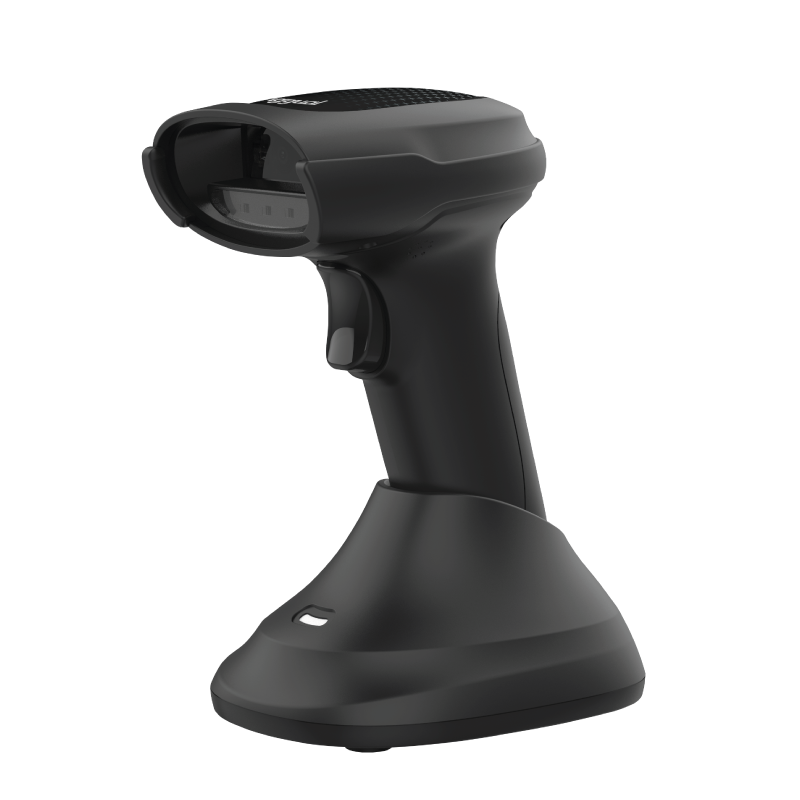 iggual Lector código barras 2D Bluetooth 2.4G base