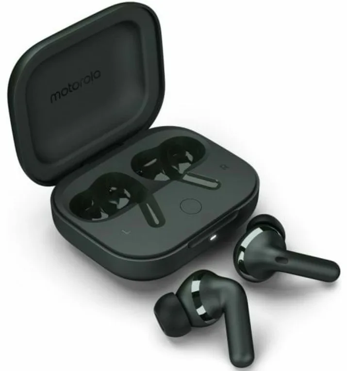 Motorola Moto Buds+ Auriculares Inalámbrico Dentro de oído Llamadas/Música/Deporte/Uso diario Bluetooth Gris