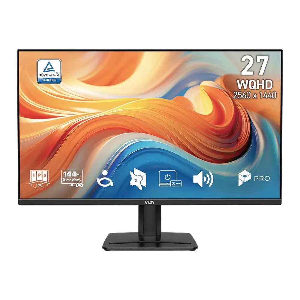 Monitor msi pro mp275q e14 27 pulgadas wqhd 144hz