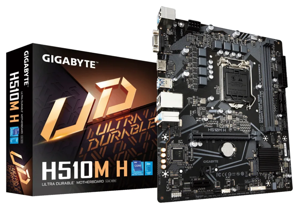 GIGABYTE H510M H placa base Intel H510 Express LGA 1200 (Socket H5) micro ATX