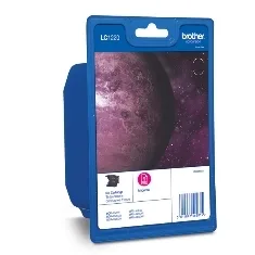 Cartucho tinta brother lc1220mbp magenta 300 paginas dcpj525w - dcpj725dw - dcpj925dw - mfcj430w - mfcj625dw - mfcj825dw