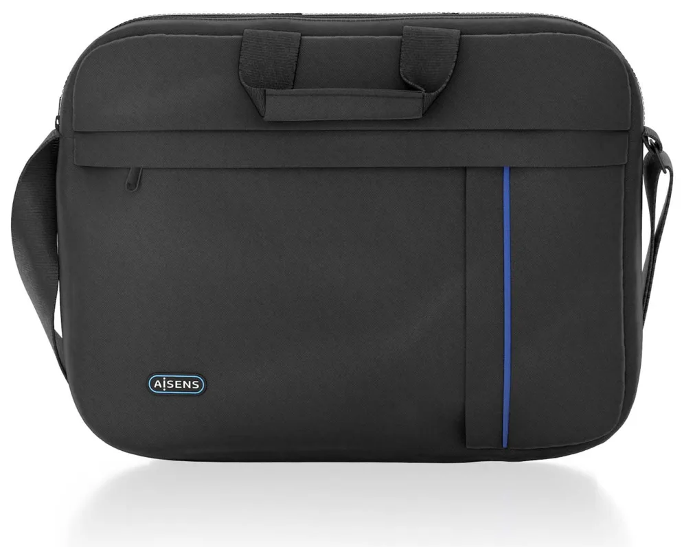 Maletín Aisens ASBG-BC020-BK para Portátiles hasta 15.6"/ Negro