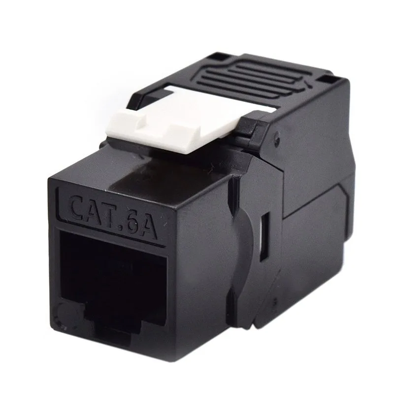 WP Keystone Cat. 6a UTP RJ45-Hembra Negro