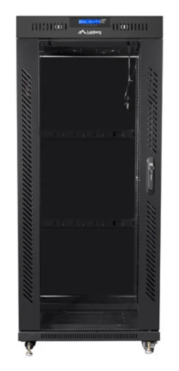 Armario lanberg rack 19 pulgadas 22u 800x800 negro