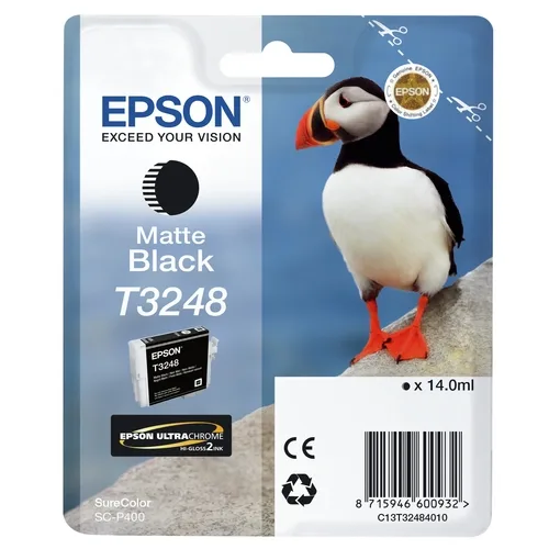 Cartucho tinta epson c13t32484010 negro mate ultrachrome hi - gloss2