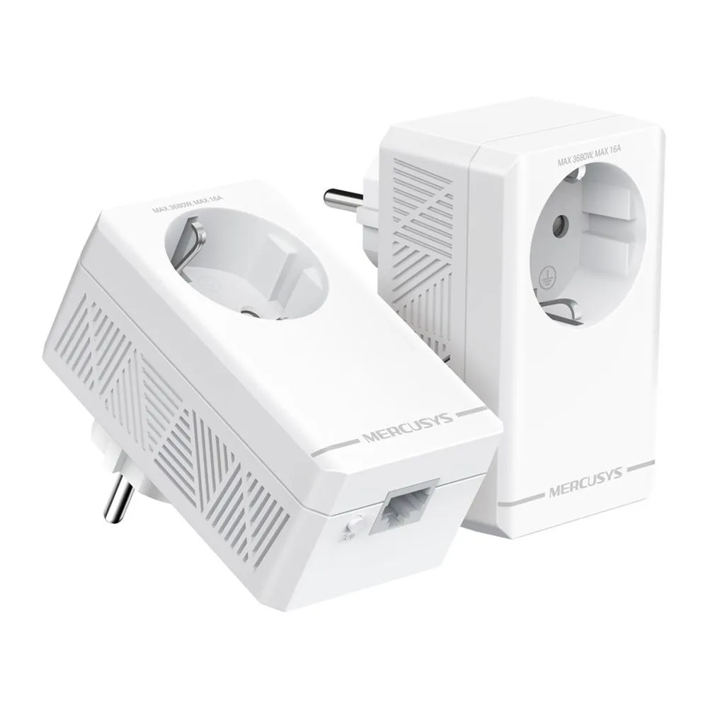 Kit de repetidores wifi mercusys mp500p kit av1000