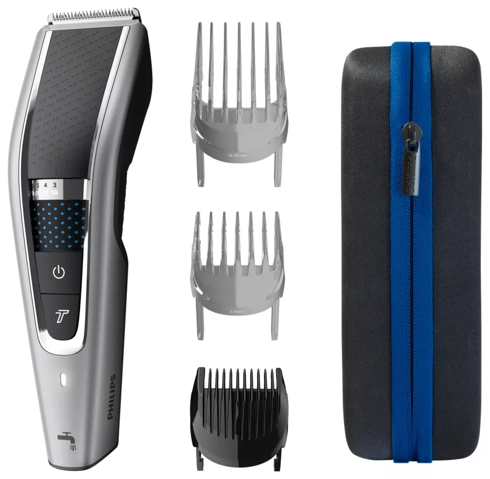 Cortapelos Philips Hairclipper Series 5000 HC5650/15/ con Batería/ con Cable/ 4 Accesorios