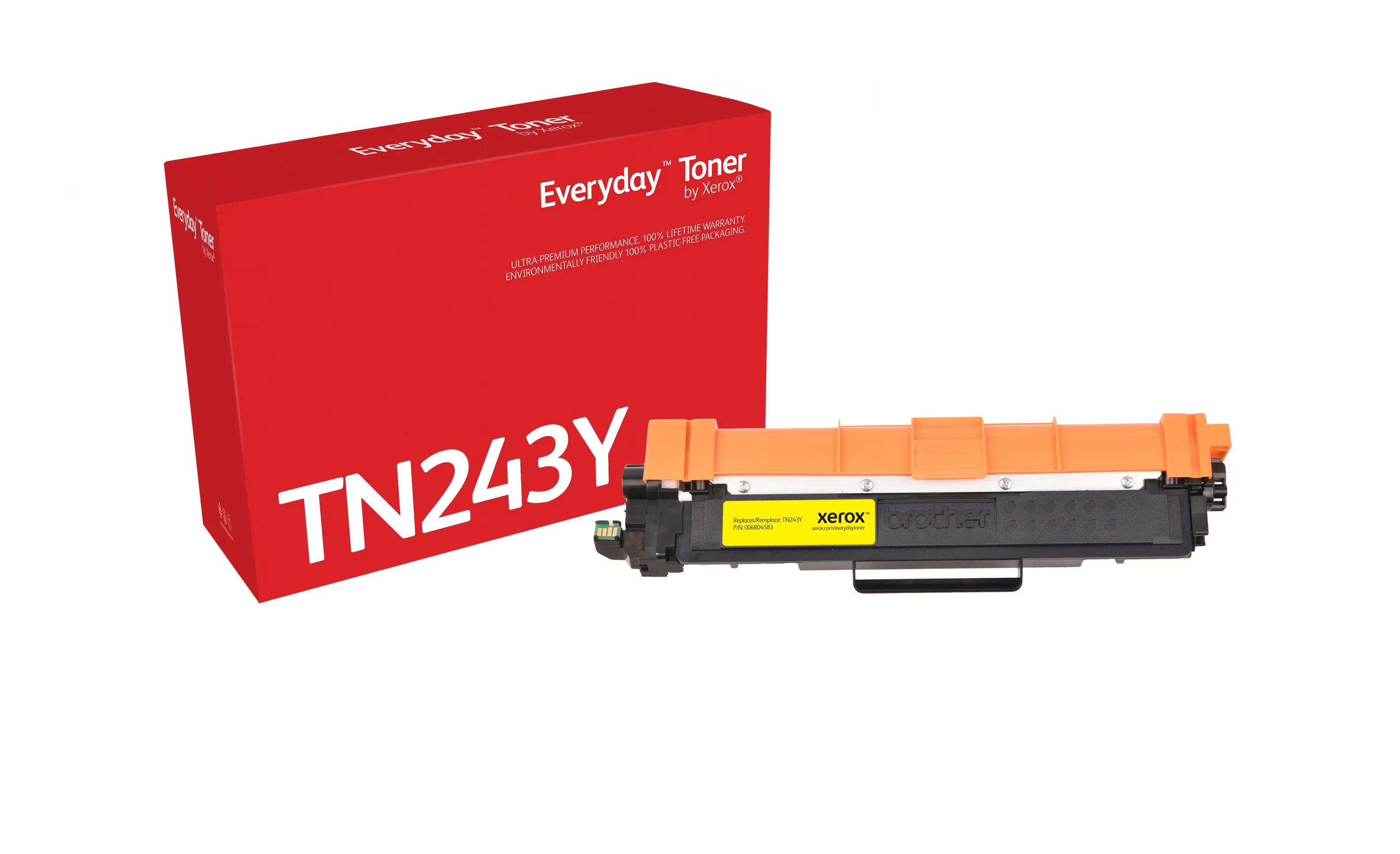 Toner xerox everyday compatible con brother tn - 243y amarillo