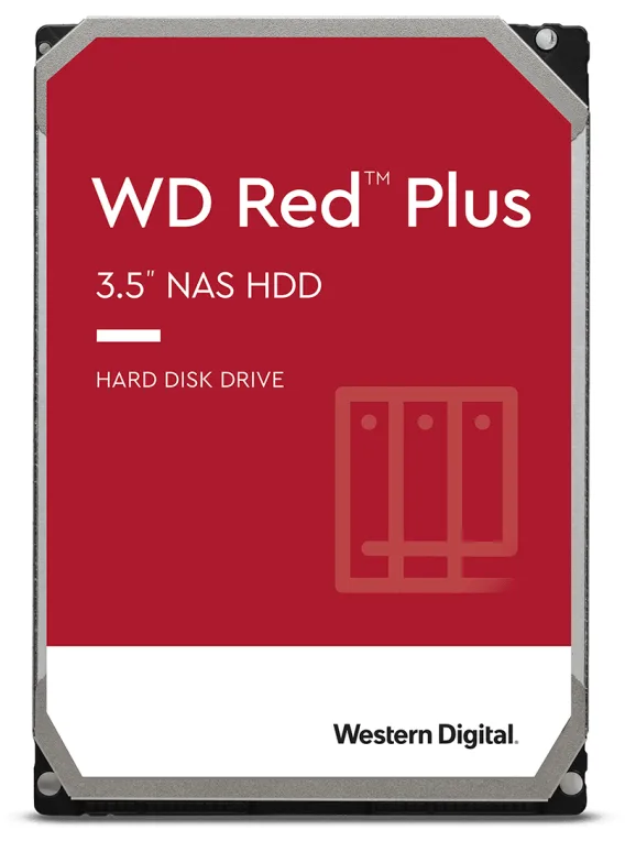 Western Digital Red Plus disco duro interno 10 TB 7200 RPM 3.5" Serial ATA III