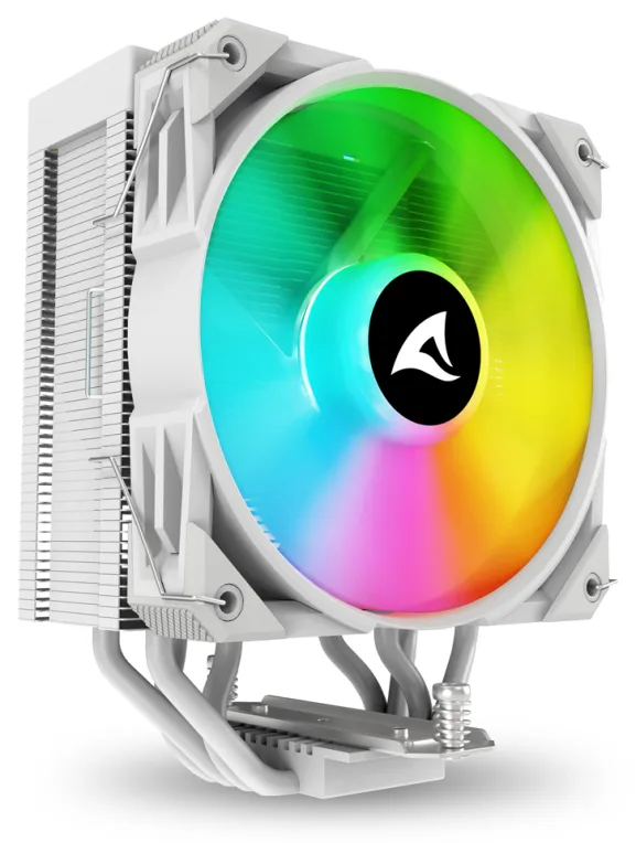 Ventilador cpu sharkoon a40 rgb 120mm blanco