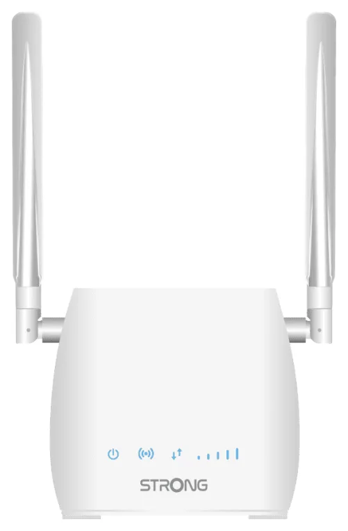Strong 300M router inalámbrico Ethernet rápido Banda única (2,4 GHz) 4G Blanco