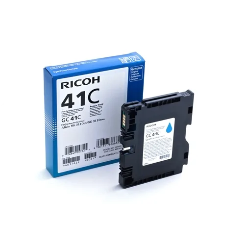 Cartucho gel ricoh gc - 41c cian (2500 pag)