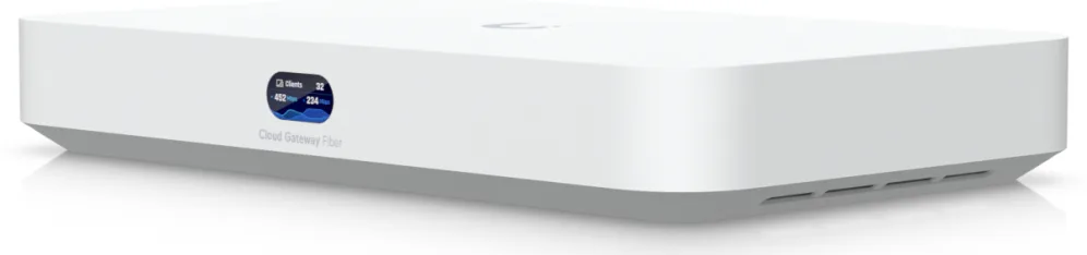 Ubiquiti UCG-Fiber (30W) pasarel y controlador 10, 100, 1000, 2500, 10000 Mbit/s
