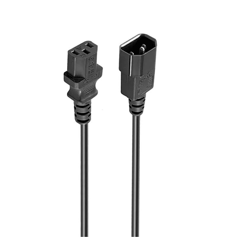 Ewent Cable alimentación VDE C14-C13, M-F, 1.80 m