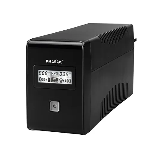 Sai ups phasak 650va interactive avr 2xschuko ph 9465 0.65kva