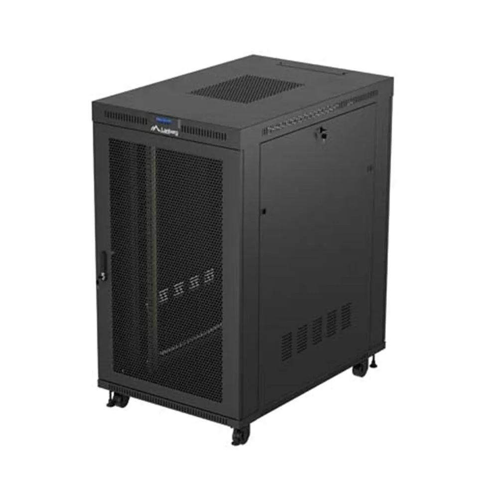 Lanberg FF01-8227-23BL armario rack 27U Rack o bastidor independiente Negro