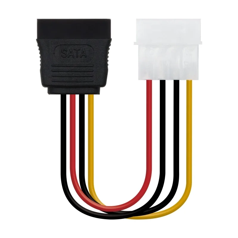 Nanocable Cable SATA, Molex M-SATA-H, 16cm