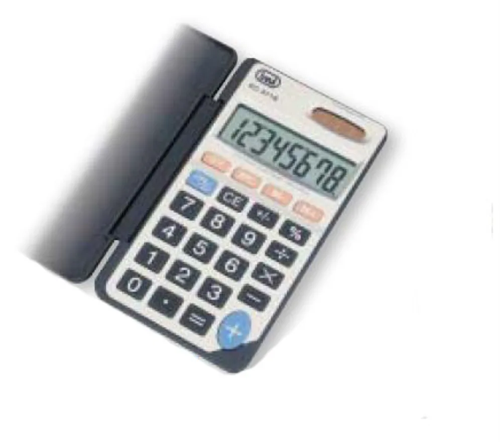 Trevi EC 3718 calculadora Bolsillo Calculadora básica Gris