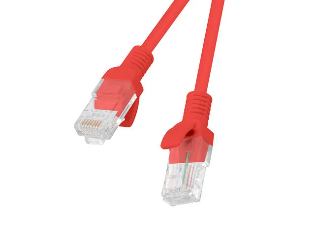 Cable red lanberg latiguillo cat.6 utp 20m rojo fluke passed