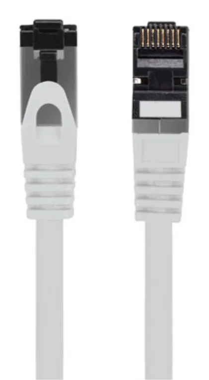 Cable red lanberg latiguillo cat.8.1 s - ftp lszh cu 3m gris fluke passed