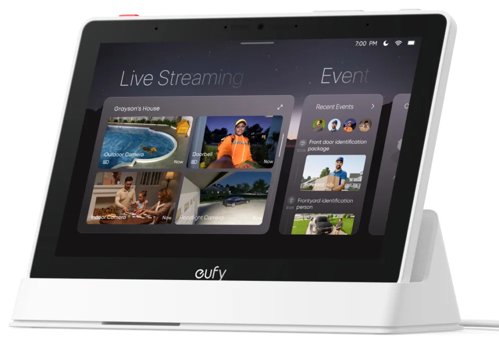 Eufy T87A03W1 centralita para hogar inteligente Alámbrico Blanco