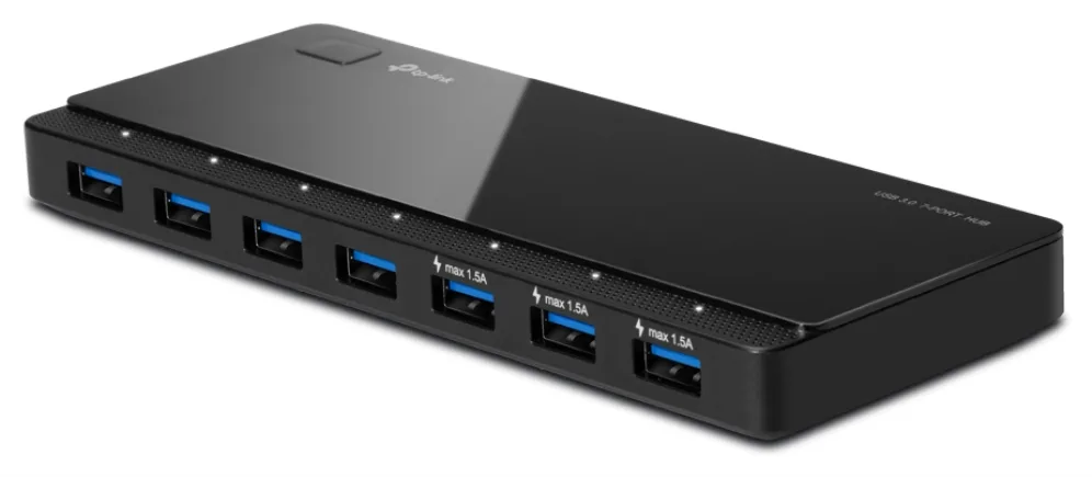 Hub USB 3.0 TP-Link UH700/ 7xUSB/ 1xMicroUSB DC/ Negro