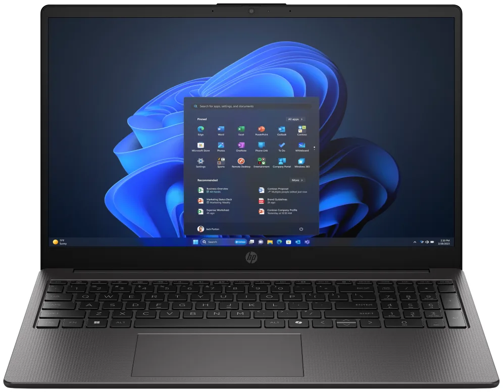Portatil hp 255 g10 ryzen 7 - 7730u 15.6 pulgadas 8gb - ssd 512gb - freedos - plata