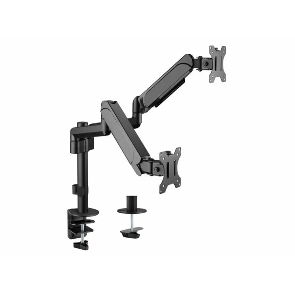 Soporte mesa equip vesa hasta 32 pulgadas 100x100 max 9kg doble pantalla