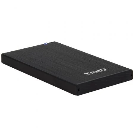 Caja externa tooq tqe - 2527b para hdd - ssd 2.5 pulgadas 9.5mm sata usb 3.0 negra