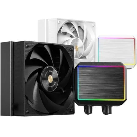 Kit refrigeracion liquida mars gaming mlproii120 frgb 120mm negro