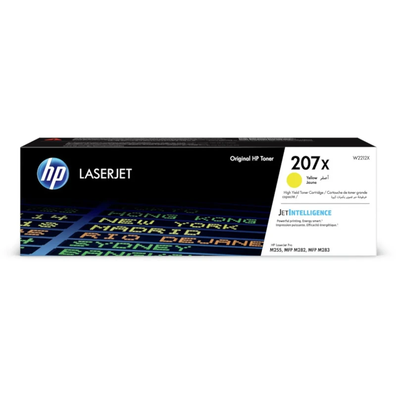 HP Tóner 207X Amarillo