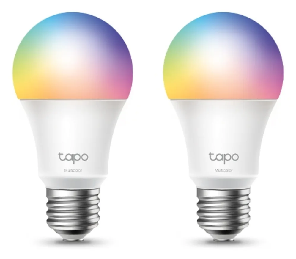 Bombilla inteligente tp - link tapo tl13e rgb pack 2 unidades