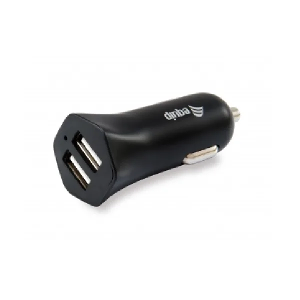 Cargador equip life 5v 2xusb para coche 12 - 24v 2.4a 12w