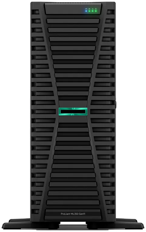 HPE ProLiant ML350 Gen11 4410Y 2.0GHz 12-core 1P 32GB-R MR408i-o 8SFF 1000W RPS Server