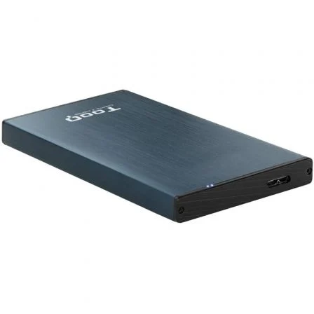 Caja externa tooq tqe - 2527pb 2.5 pulgadas 9 -5 mm sata usb 3.0 - 3.1 azul