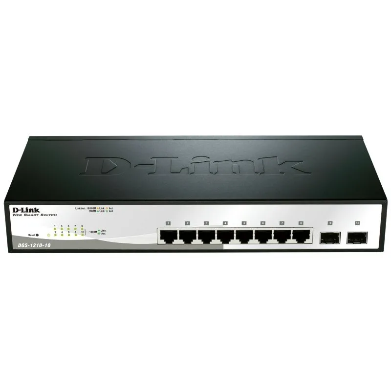 D-Link DGS-1210-10-E Switch 8xGB 2xSFP