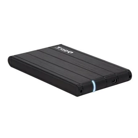 Caja externa tooq tqe - 2530b para hdd 2.5 pulgadas sata 3 usb 3.0 negro