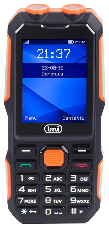 Trevi Forte 70 6,1 cm (2.4") Negro, Naranja