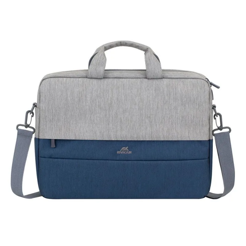 RIVACASE 7532 Grey-blue Prater Maletín 15,6" gris-