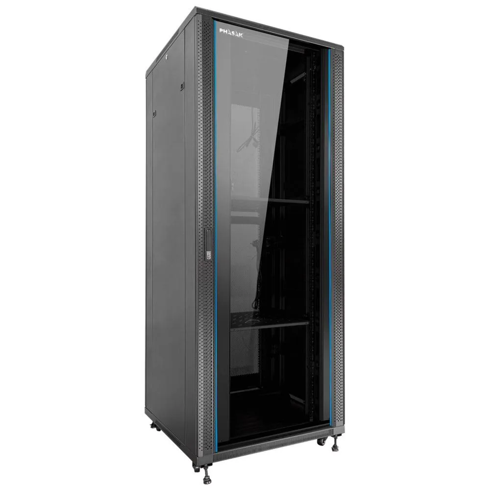 Armario rack de suelo 19 pulgadas phasak pro 37u 600x600 pho 6637