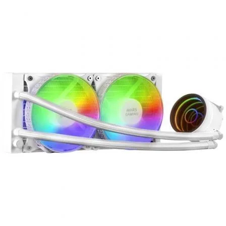 Kit refrigeracion liquida mars gaming mlone240w frgb 240mm