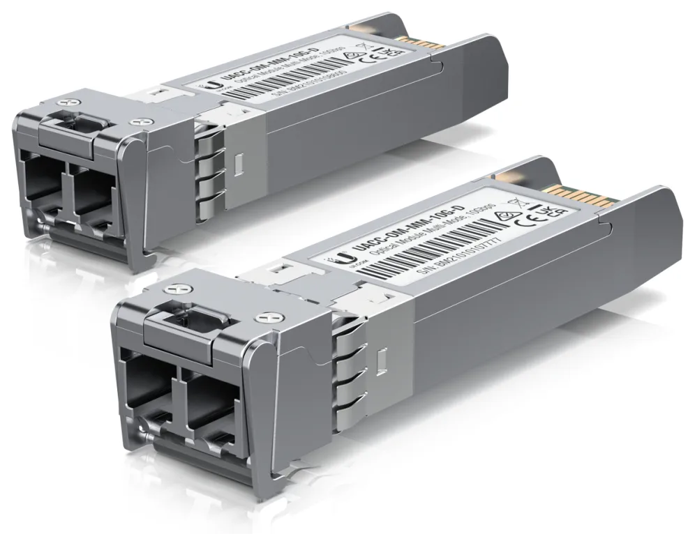Ubiquiti UACC-OM-MM-10G-D-20 red modulo transceptor Fibra óptica 10000 Mbit/s SFP 850 nm