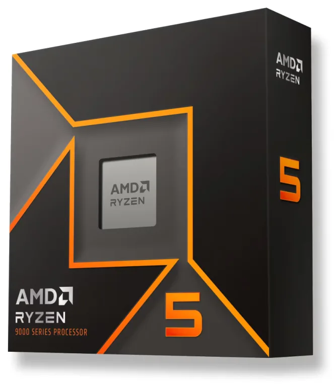 Procesador amd ryzen 5 9600x 6 core 5.4ghz 38mb am5 radeon graphics