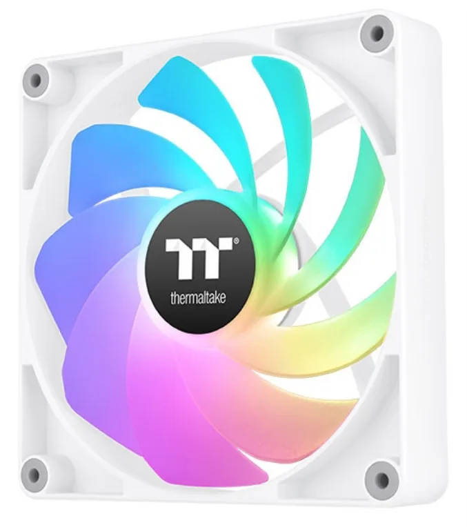 Ventilador caja inverso thermaltake ct140 argb 2x 140mm blanco