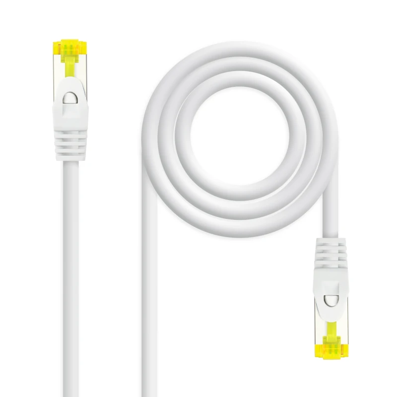 Nanocable Latiguillo Cat. 6A LSZH-SFTP 0.5M Blanco
