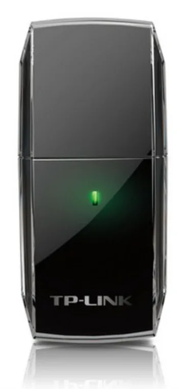 Adaptador usb 2.0 dual band wifi ac600 2.4 ghz y 5ghz tp - link negro