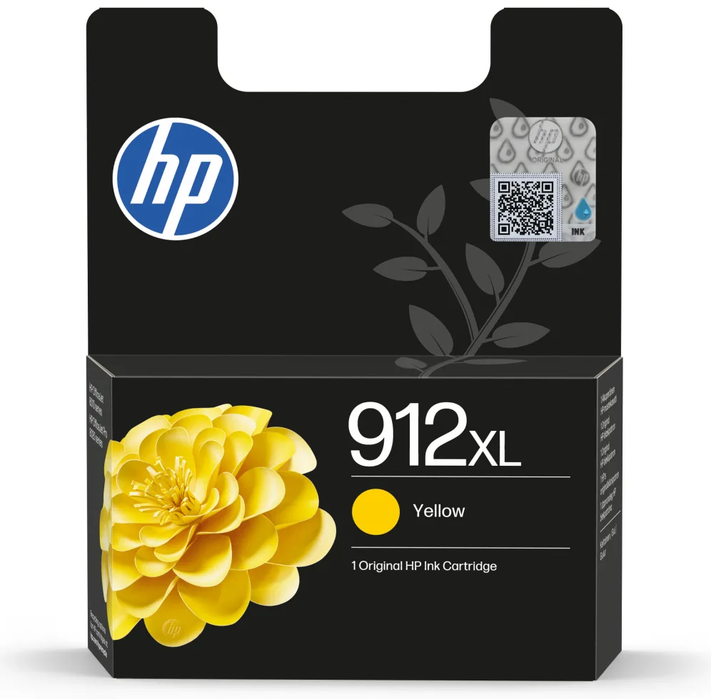 HP Cartucho de tinta Original 912XL amarillo de alta capacidad