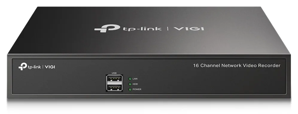 TP-Link VIGI NVR1016H Grabadore de vídeo en red (NVR) Negro